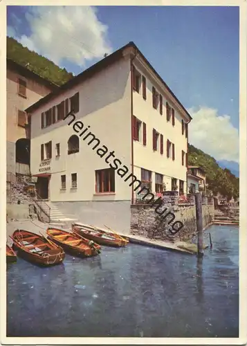Gandria - Hotel Moosmann - Besitzer A. Moosmann - AK Grossformat - Verlag Brügger Meiringen 1960
