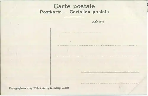 Beckenried - Verlag Wehrli AG Kilchberg ca. 1905