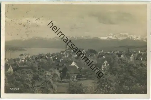 Thalwil - Foto-Ansichtskarte - Wehrliverlag Kilchberg