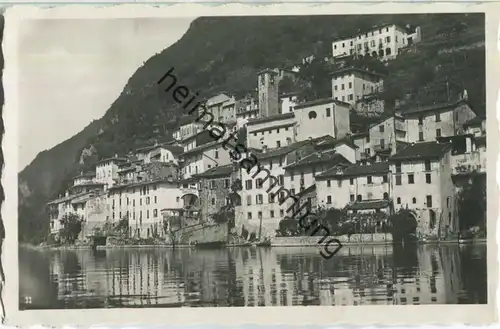 Lago di Lugano - Gandria - Foto-Ansichtskarte 20er Jahre - Eredi Alfredo Finzi Lugano