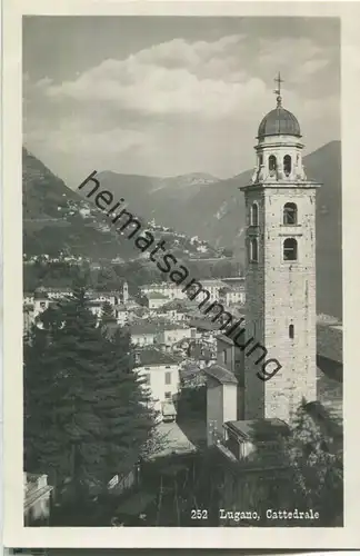 Lugano - Cattedrale - Edit. Contoli & Bernasconi Lugano 20er Jahre