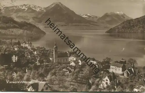 Vitznau - Foto-AK - Verlag E. Goetz Luzern gel. 1921