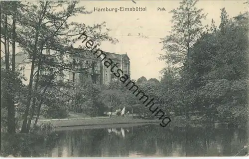 Hamburg-Eimsbüttel - Eimsbütteler Park - Verlag A. Büttner Hamburg