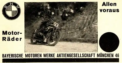 10 x Original-Werbung/ Anzeige 1905 bis 1955 -  MOTORRÄDER - Größe unterschiedlich