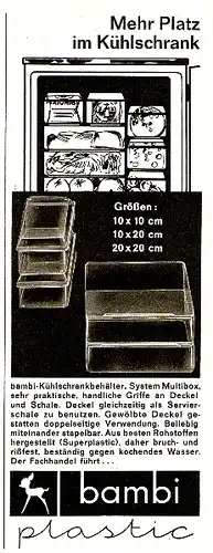 10 x Original-Werbung/ Anzeige 1926 bis 1969 - KÜHLSCHRÄNKE - Größe unterschiedlich