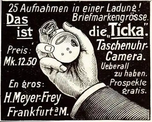 3 x Original-Werbung/ Anzeige 1907 / 1911 -  UHREN - UNTERSCHIEDLICHE GRÖSSEN