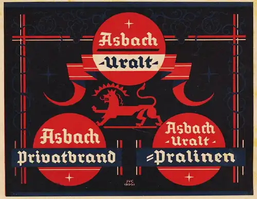 Original-Werbung/ Anzeige 1930 - ASBACH URALT - ca. 135 X 90 mm