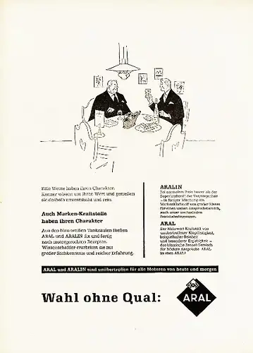 10 x Original-Werbung/ Anzeige 1956 bis 1959 - TANKSTELLEN / BP / ARAL / SHELL / GASOLIN - GANZSEITEN