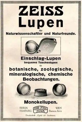 10 x Original-Werbung/ Anzeige 1916 bis 1949 - LUPEN - UNTERSCHIEDLICHE GRÖSSEN