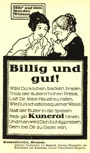 10 x Original-Werbung / Anzeigen 1909-1913 - KUNEROL - UNTERSCHIEDLICHE GRÖSSEN
