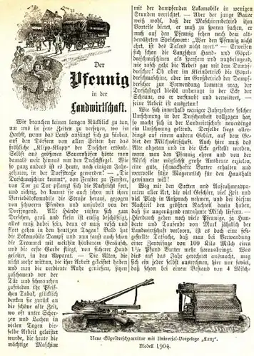 10 x Original-Werbung / Anzeigen 1868-1941 - LANDWIRTSCHAFTLICHE GERÄTE LANZ - MANNHEIM - UNTERSCHIEDLICHE GRÖSSEN