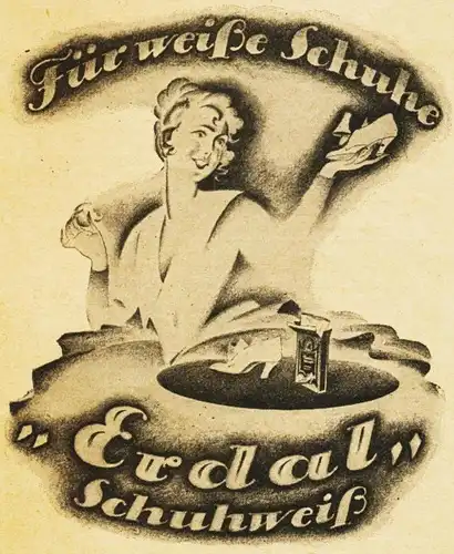10 x Original-Werbung/ Anzeige 1918 bis 1943 - ERDAL SCHUHPFLEGE - UNTERSCHIEDLICHE GRÖSSEN