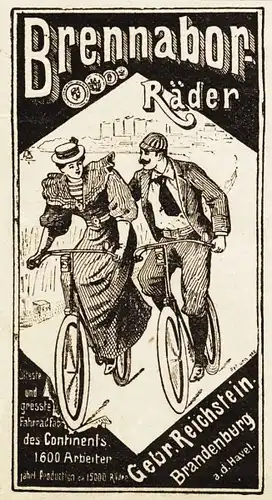 10 x Original-Werbung/ Anzeige 1895 bis 1907 - FAHRRÄDER - UNTERSCHIEDLICHE GRÖSSEN