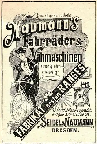 10 x Original-Werbung/ Anzeige 1895 bis 1907 - FAHRRÄDER - UNTERSCHIEDLICHE GRÖSSEN