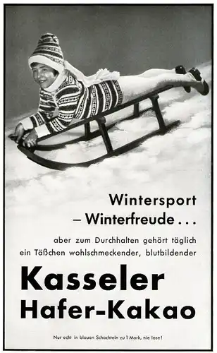 10 x Original-Werbung / Anzeigen 1925 - 1933 - KASSELER HAFER KAKAO - GANZSEITEN