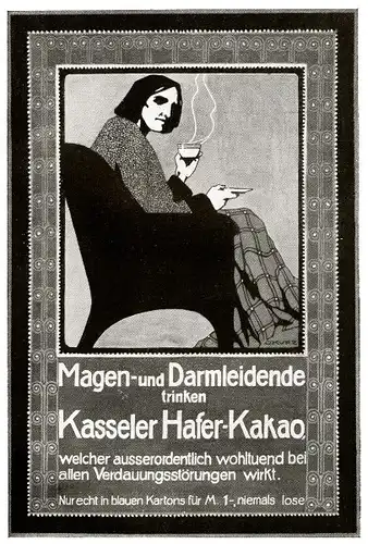 10 x Original-Werbung / Anzeigen 1925 - 1933 - KASSELER HAFER KAKAO - GANZSEITEN
