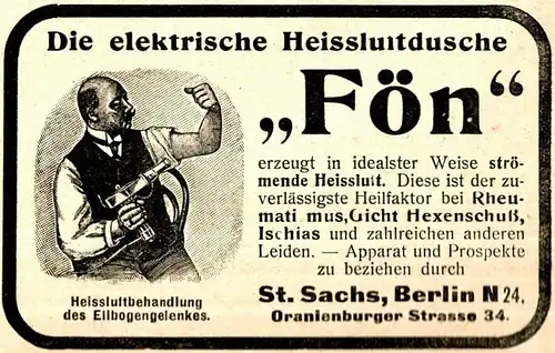 10 x Original-Werbung/ Anzeige 1910 bis 1949 - FÖN - Größe unterschiedlich