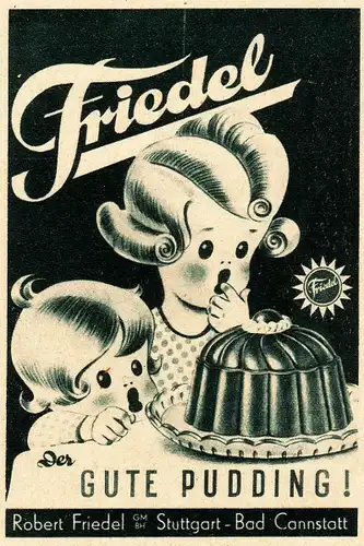 10 x Original-Werbung/ Anzeige 1900 bis 1950 - PUDDING VERSCHIEDENE MARKEN - Größe unterschiedlich