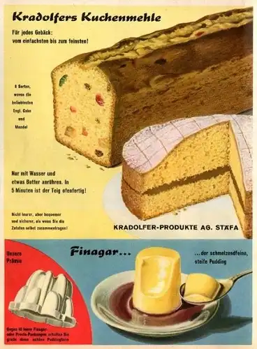 10 x Original-Werbung/ Anzeige 1900 bis 1950 - PUDDING VERSCHIEDENE MARKEN - Größe unterschiedlich