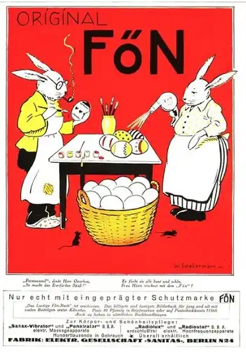 10 x Original-Werbung/ Anzeige 1921 bis 1930 - FÖN - GANZSEITEN