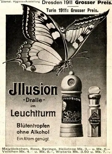 10 x Original-Werbung/ Anzeige 1895 bis 1941 - DR. DRALLE - UNTERSCHIEDLICHE GRÖSSEN