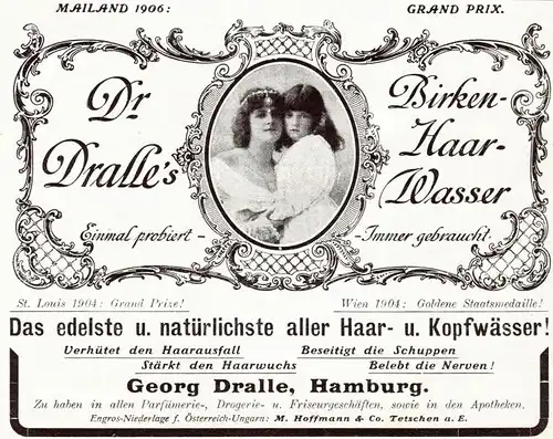 10 x Original-Werbung/ Anzeige 1895 bis 1941 - DR. DRALLE - UNTERSCHIEDLICHE GRÖSSEN