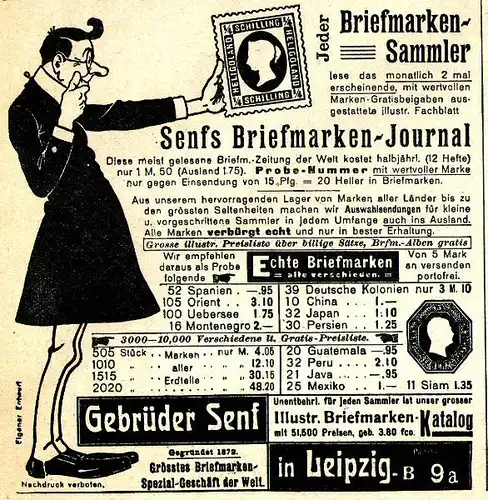 10 x Original-Werbung/ Anzeige 1906 bis 1930 - BRIEFMARKEN - Größe unterschiedlich
