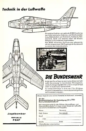 10 x Original-Werbung/ Anzeigen 1956 BIS 1969 - BUNDESWEHR - GANZE SEITEN 