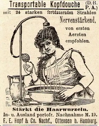 10 x Original-Werbung/ Anzeige 1894 bis 1924 - HAARE / HAARPFLEGE - Größe unterschiedlich