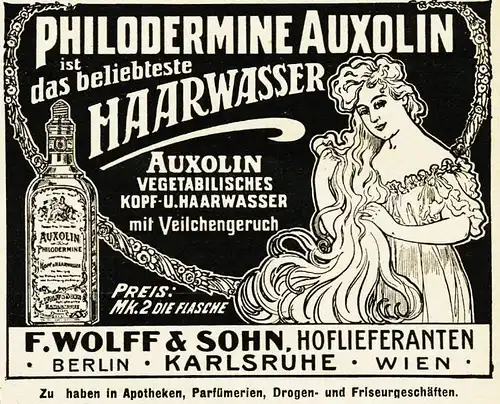 10 x Original-Werbung/ Anzeige 1894 bis 1924 - HAARE / HAARPFLEGE - Größe unterschiedlich