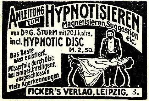 10 x Original-Werbung/ Anzeige 1899 bis 1950 - ESOTERIK / WAHRSAGER/ HYPNOSE U.Ä. / UNTERSCHIEDLICHE GRÖSSEN