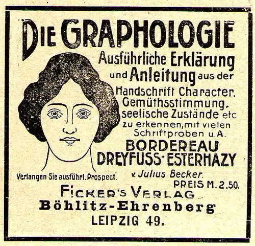 10 x Original-Werbung/ Anzeige 1899 bis 1950 - ESOTERIK / WAHRSAGER/ HYPNOSE U.Ä. / UNTERSCHIEDLICHE GRÖSSEN