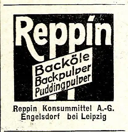 10 x Original-Werbung/ Anzeige 1926 bis 1969 - BACKPULVER - Größe unterschiedlich