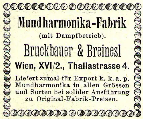 10 x Original-Werbung/ Anzeige 1893 bis 1920 - MUSIK / MUSIKINSTRUMENTE - UNTERSCHIEDLICHE GRÖSSEN