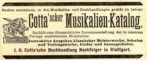 10 x Original-Werbung/ Anzeige 1890 bis 1931 - MUSIK /  MUSIKINSTRUMENTE AUS STUTTGART - UNTERSCHIEDLICHE GRÖSSEN