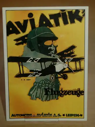AK Automobil und Aviatik AG / Flugzeuge Leipzig