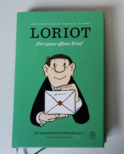 Loriot: Loriot 
Der ganz offene Brief 
115 ungewöhnliche Mitteilungen. 