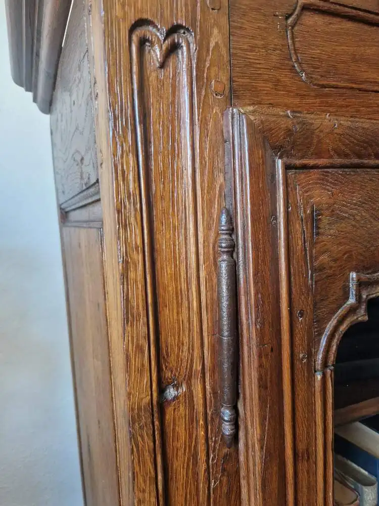 Antiker Gründerzeit Bücherschrank aus Frankreich um 1880 5