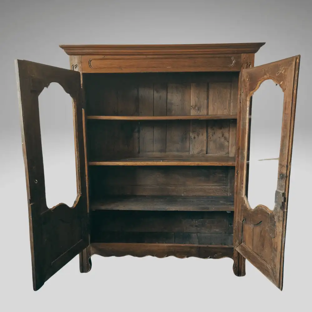 Antiker Gründerzeit Bücherschrank aus Frankreich um 1880 8