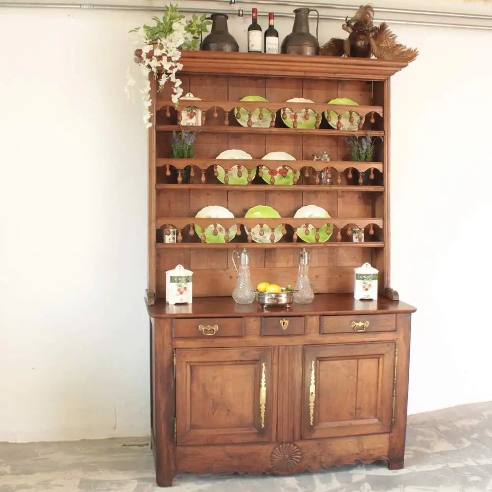 Antiker Landhaus Geschirrschrank Kannenstock Schrank 18. Jh. 2