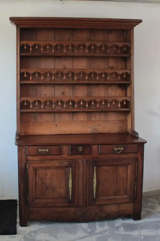 Antiker Landhaus Geschirrschrank Kannenstock Schrank 18. Jh. 4