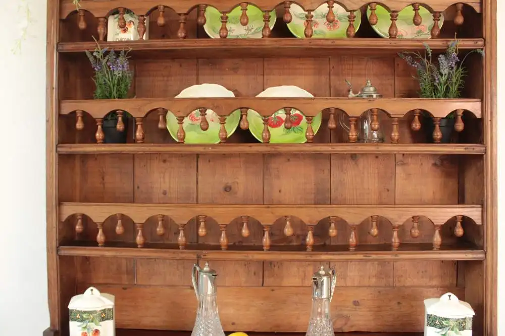 Antiker Landhaus Geschirrschrank Kannenstock Schrank 18. Jh. 8