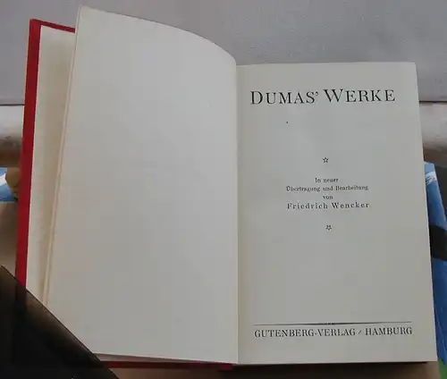 Alexander Dumas Werke - Der Chevalier von Maison-Rouge