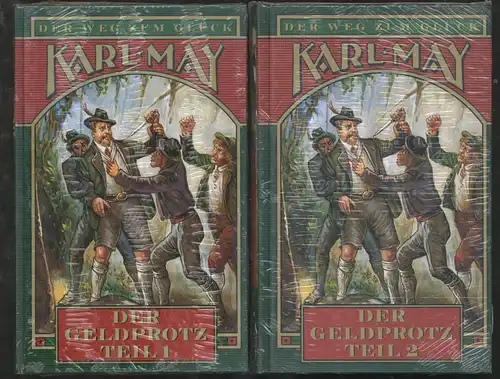 Karl May - Verlag Weltbild - Der Geldprotz Teil 1+2 
