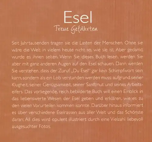 Greta Jansen - Esel