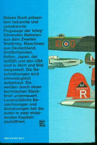 Kenneth Munson - Die Weltkrieg II-Fugzeuge