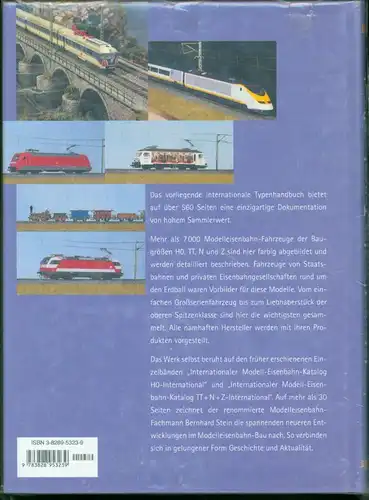 Bernhard Stein - Internationales Typenhandbuch Modelleisenbahn