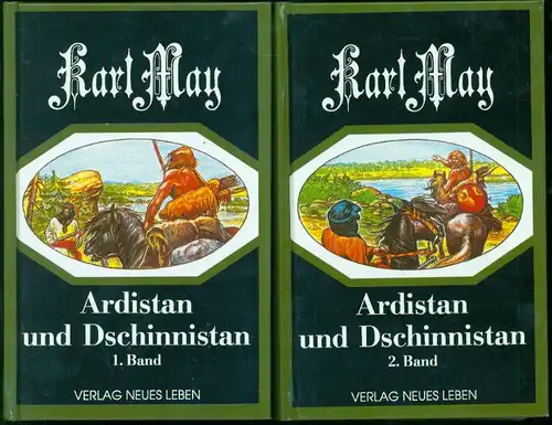 Karl May - Ardistan und Dschinnistan Band 1+2 komplett