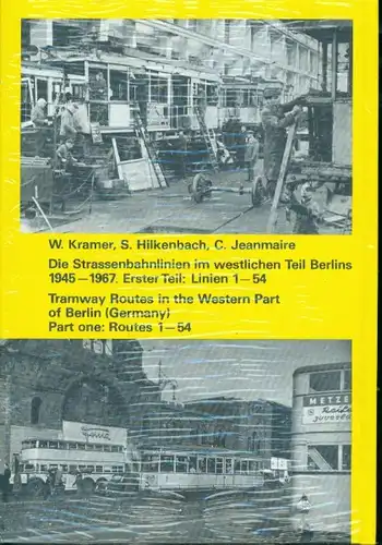 Die Strassenbahnlinien im westlichen Teil Berlins III