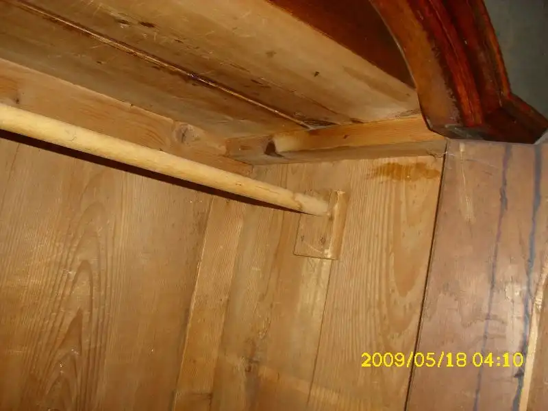 Antiker Bauernschrank ca.19 jh Nussbaum 5